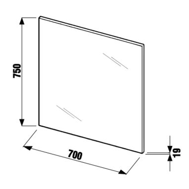 JIKA Зеркало Lyra Plus (H4532110383041)